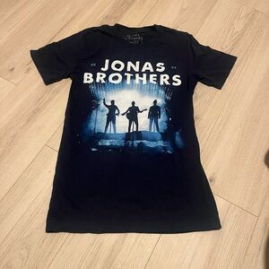 Jonas Brothers Black Graphic Tee